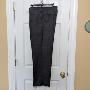 Ralph Lauren Classic-Fit Solid Flat-Front 100% Wool Dress Pants sz 34 x 30